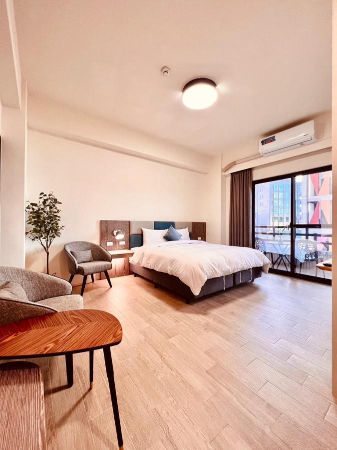 沛青日旅民宿 Pq Room Yuchi Bagian luar foto